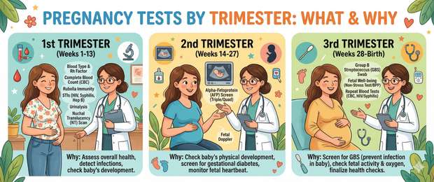 Pregnancy Blood Panel: Tests by Trimester, Norms and Results
