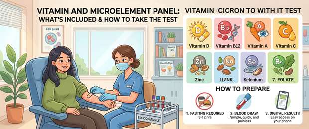 Vitamin and Mineral Panel: What It Includes and How to Prepare