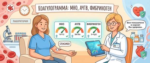 Коагулограмма: что входит, нормы и расшифровка показателей
