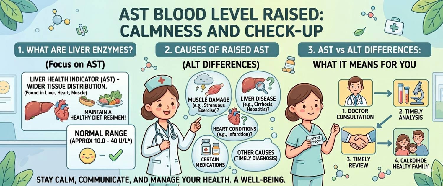 High AST Levels: Normal Range, Causes and Key Differences from ALT