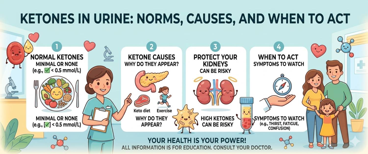 Ketones in Urine: Normal Range, Causes and When It's Dangerous