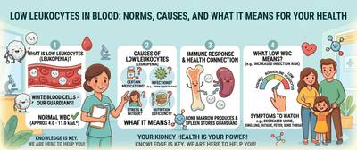 Low White Blood Cell Count: Normal Range, Causes of Leukopenia and When to Act