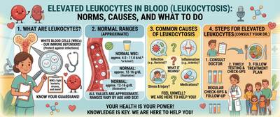 High White Blood Cell Count: Normal Range, Leukocytosis Causes and When to Act