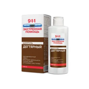 911 Экстренная помощь Дегтярный шампунь