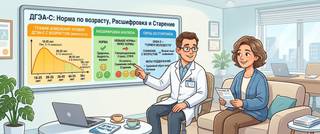 ДГЭА-С: норма по возрасту и расшифровка анализа крови