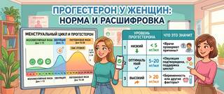 Прогестерон: норма у женщин по дням цикла и расшифровка