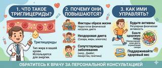 Триглицериды в крови: норма, причины повышения и лечение