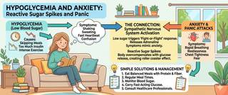 Hypoglycemia and Panic Attacks: Sugar Crashes and Anxiety