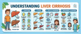 Liver Cirrhosis: Symptoms, Stages, Lab Tests and Treatment