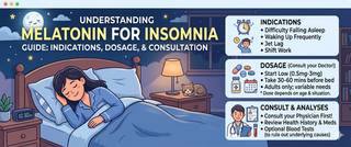 Melatonin for Insomnia: Dosage, Indications and Lab Tests