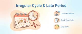 Irregular Cycle and Late Period: Causes and Which Hormones