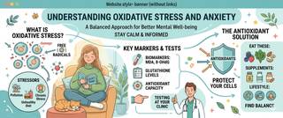 Oxidative Stress and Anxiety: Markers, Antioxidants and Lab Tests