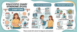 Polycystic Ovary Syndrome (PCOS): Symptoms, Tests and Treatment