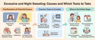 Excessive and Night Sweating: Causes and Which Tests to Take