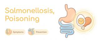 Salmonellosis and Food Poisoning: Symptoms and What to Do