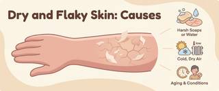 Dry and Flaky Skin: Causes and Which Tests to Take