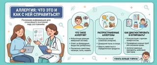 Аллергия: виды, симптомы, диагностика и современное лечение