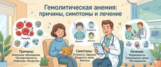 Гемолитическая анемия: причины, симптомы и лечение