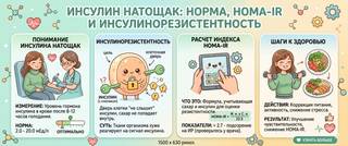 Инсулин натощак: норма, HOMA-IR и инсулинорезистентность