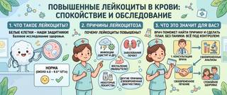 Повышенные лейкоциты в крови: причины лейкоцитоза и что делать