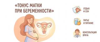 Тонус матки при беременности: симптомы, причины и что делать