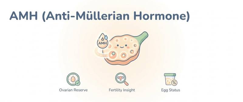 AMH (Anti-Müllerian Hormone): Normal Levels by Age and Reserve