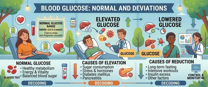 Blood Glucose: Normal Range, Causes of High and Low Levels