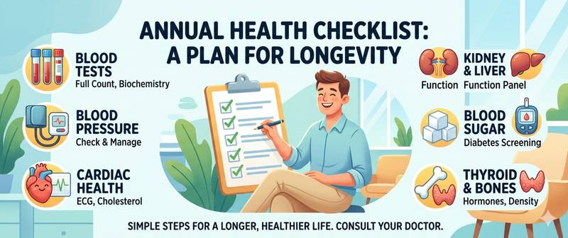Annual Lab Tests Checklist: Key Biomarkers for Longevity