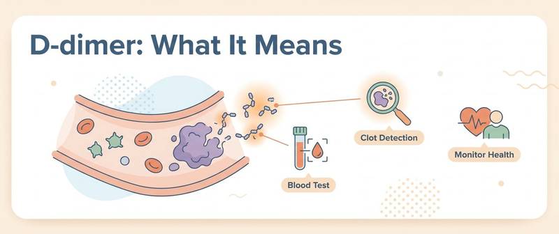 D-dimer: What the Test Means and What the Result Shows