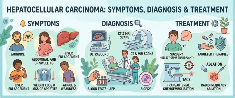 Hepatocellular Carcinoma: Symptoms, Diagnosis and Treatment