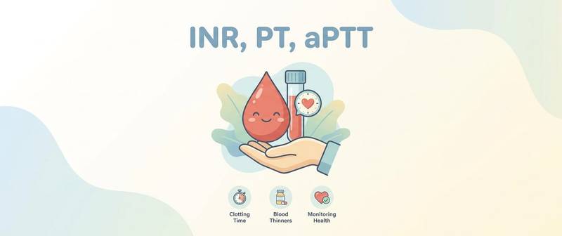 INR, PT and aPTT: Warfarin, Heparin and Clotting Values