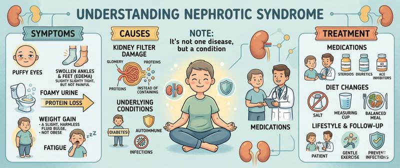 Nephrotic Syndrome: Symptoms, Causes and Treatment