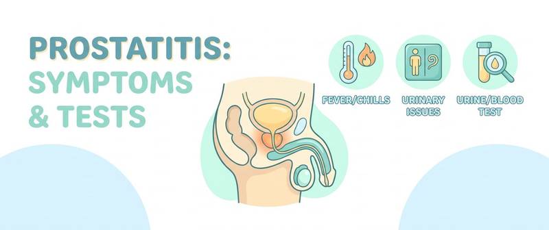 Prostatitis: Symptoms in Men and Which Tests to Take