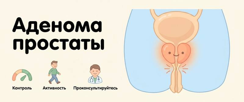 Аденома простаты: симптомы у мужчин и какие анализы сдать