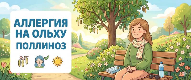 Аллергия на ольху: симптомы, лечение и перекрёстная аллергия