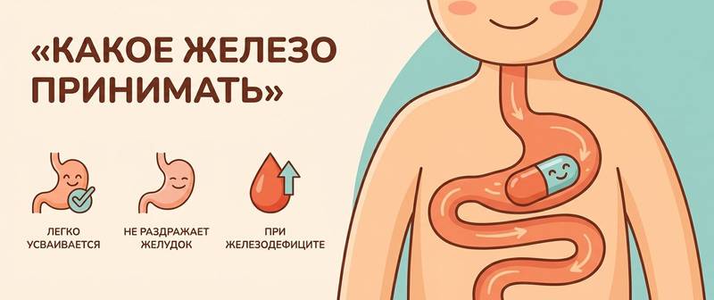Какое железо принимать при низком ферритине: формы и дозы