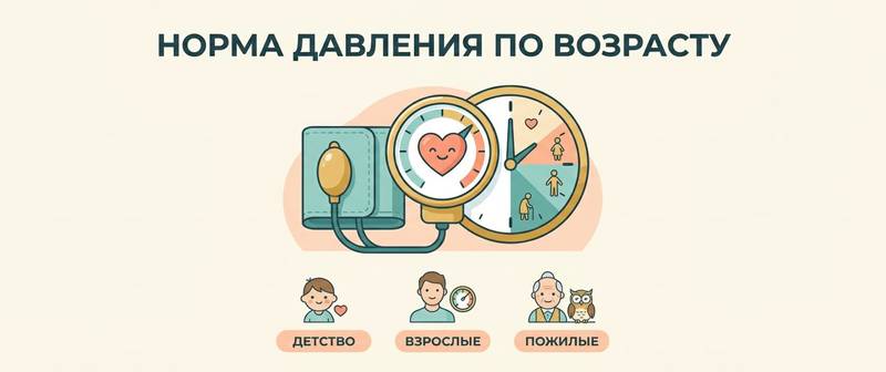 Норма давления по возрасту: таблица и что считается нормой