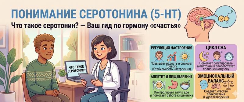 Серотонин: что это за гормон, где вырабатывается и на что влияет