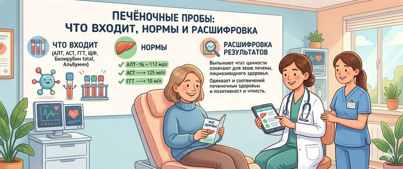 Печёночные пробы: что входит, нормы и расшифровка показателей