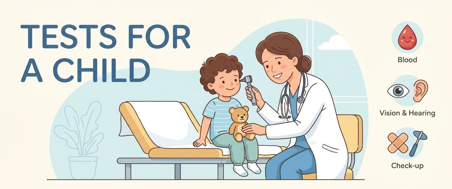 What Tests a Child Needs: the Basic List by Age and Occasion