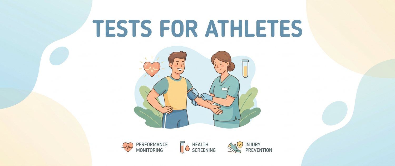 What Tests an Athlete Needs: Training Control and Clearance