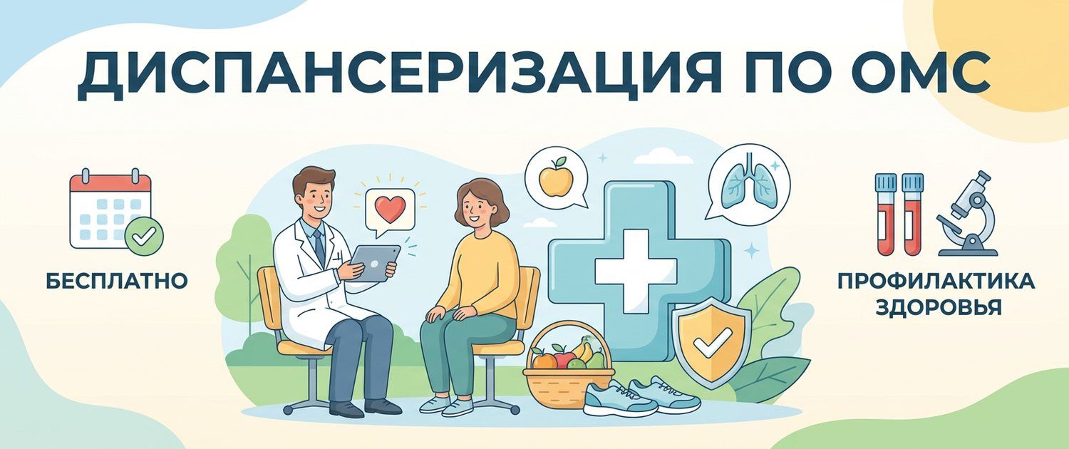 Диспансеризация: какие анализы и обследования входят по ОМС