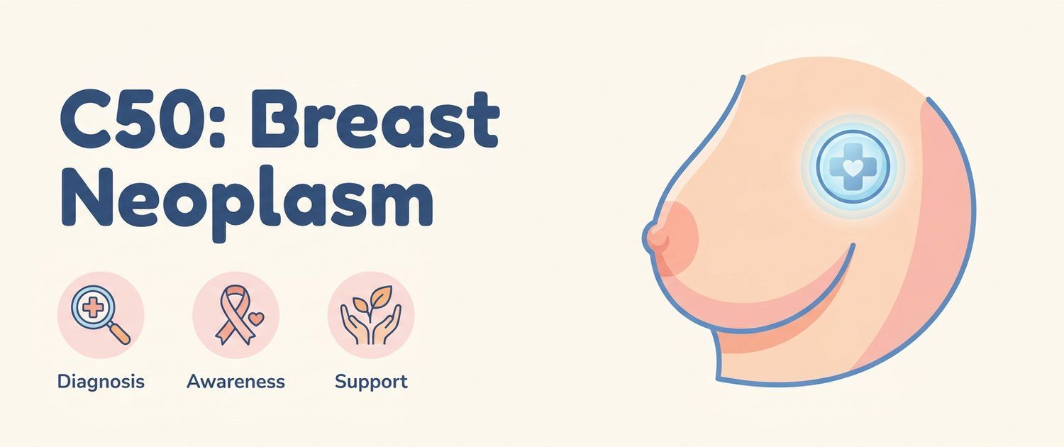 C50 — Malignant Neoplasm of Breast: ICD-10 Code Explained