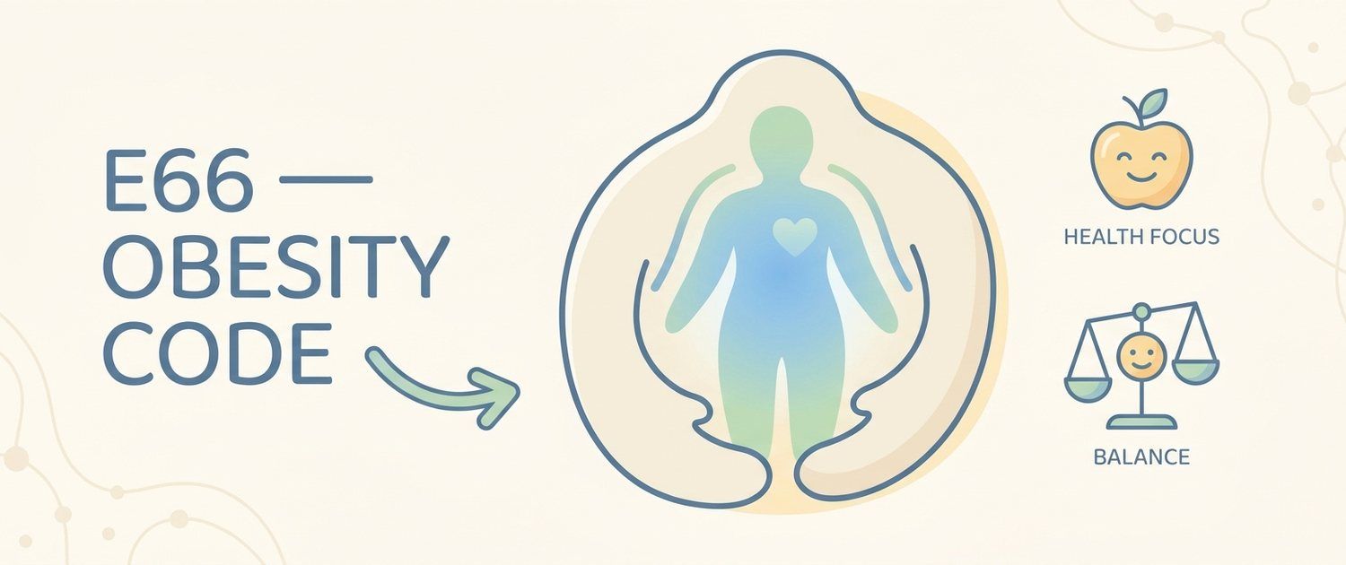 E66 — Obesity ICD-10 Code Explained in Plain Language