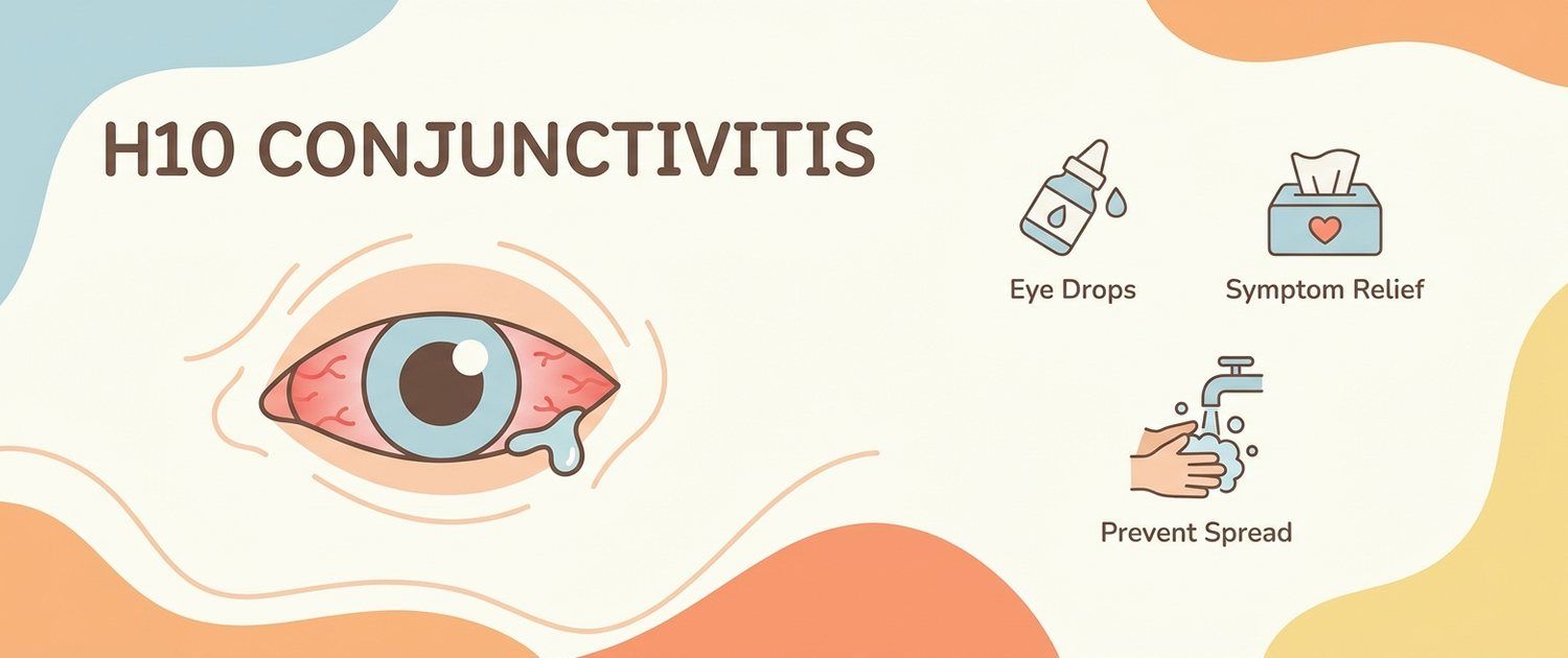 H10 — Conjunctivitis in ICD-10: What the Diagnosis Code Means