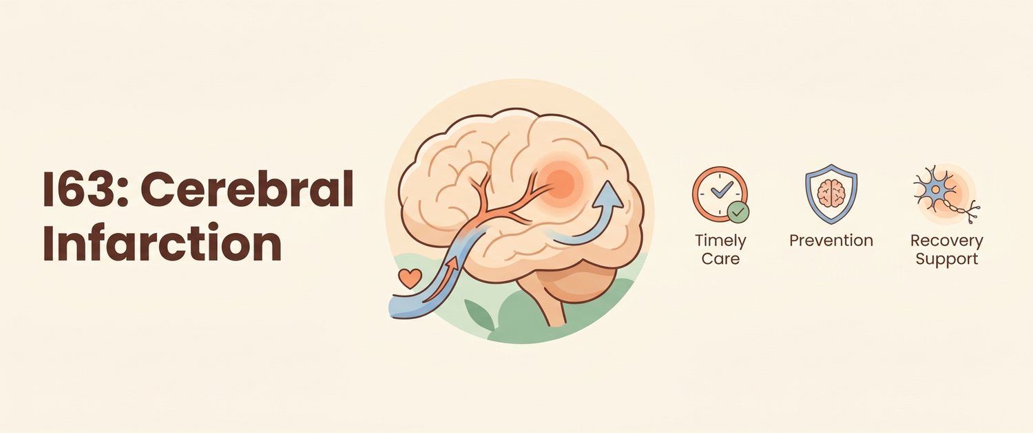 I63 — Cerebral Infarction: What This ICD-10 Stroke Code Means