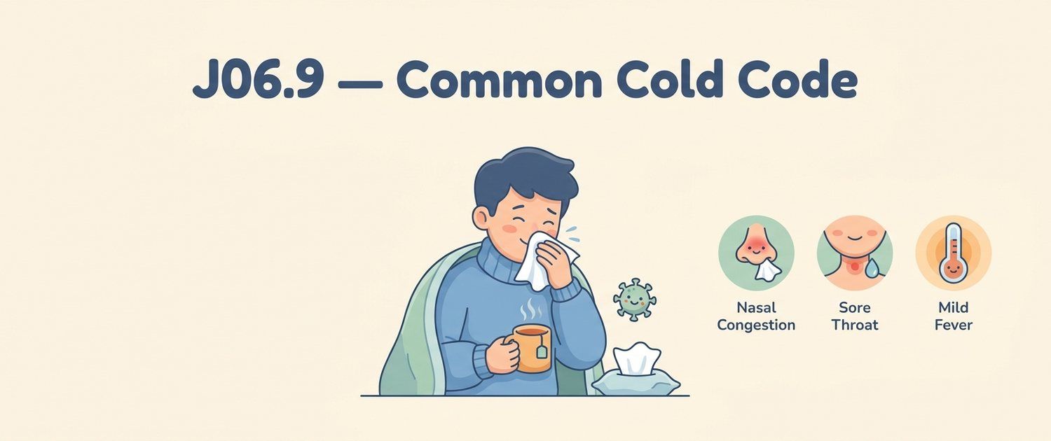 J06.9 — Acute Upper Respiratory Infection Code Explained