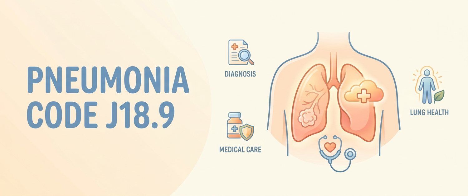 J18.9 — What This ICD-10 Code Means and Why Pneumonia Is Unspecified