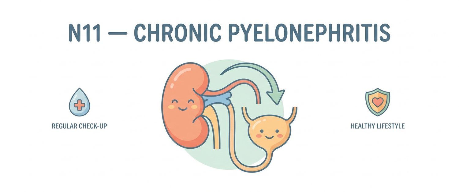 N11 — Chronic Tubulo-Interstitial Nephritis: ICD-10 Code Explained