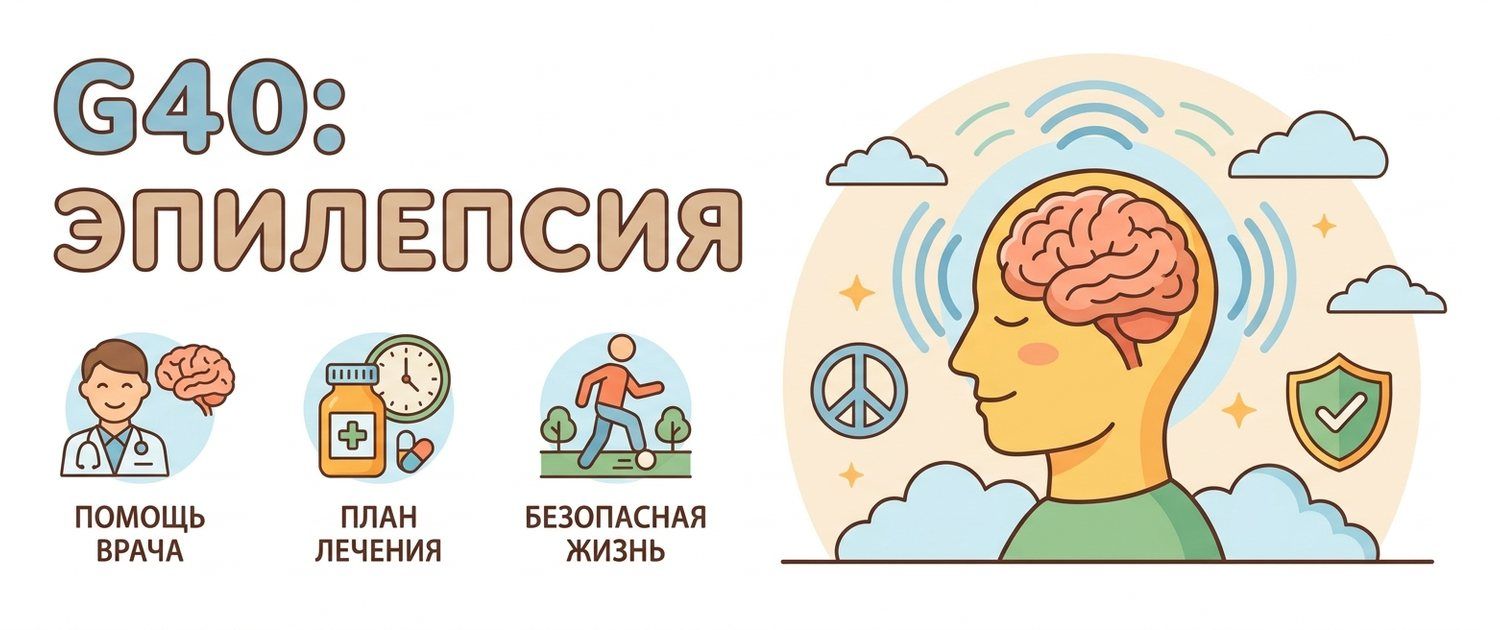 G40 — что за диагноз: расшифровка кода МКБ-10 «Эпилепсия»